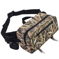 Sac banane avec logo zippé, porte-bouteille d'eau, course à pied, randonnée, pêche, activités de plein air, unisexe, nouveau style, sac de taille imperméable