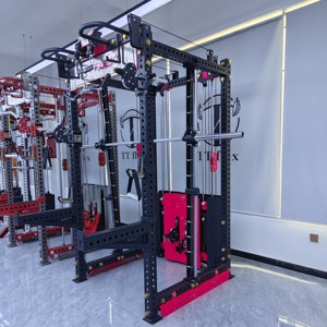 Equipo patentado TT <span class=keywords><strong>FLEX</strong></span>, marco de entrenamiento Smith con ángulo ajustable, máquina Smith multifunción de tracción alta y baja - Product Image 1