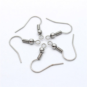 Mạ Vàng Sắt Bông Tai Tai Dây Bán Buôn Bông Tai Móc Cho DIY Trang Sức Bông Tai Làm Nguồn Cung Cấp - Product Image 1