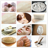 Gommage à base de coquilles de noix de qualité cosmétique, particules de coquilles de noix, gommage pour le corps, lavage chimique quotidien