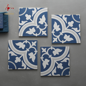 <span class=keywords><strong>Piastrelle</strong></span> <span class=keywords><strong>Decorative</strong></span> in <span class=keywords><strong>ceramica</strong></span> di Design moderno 300 opaco * 300mm serie blu Anti-scivolo mattoni refrattari bagno parete e cucina pavimento <span class=keywords><strong>piastrelle</strong></span> - Product Image 5