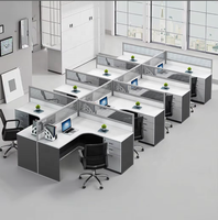 Cloison de bureau insonorisée avec panneau de mousse acoustique haute densité pour poste de travail calme et concentré en espace ouvert