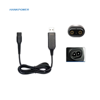 Câble de charge USB A00390 4.3V 70mA pour rasoir Philips QP2520 QP2521 QP2523