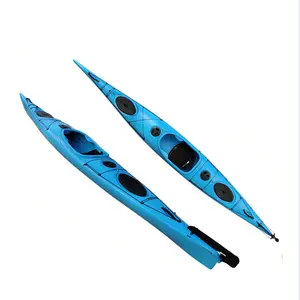 16 feet plastic rotomoulding kayak with rudder and foot pedal