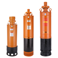 Pompe submersible multi-étages à aspiration par le bas en fonte QXN pour eaux usées, haute pression, haute portance, avec moteur triphasé