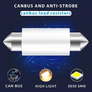 Lampe d'intérieur de <span class=keywords><strong>voiture</strong></span> C5w 31 mm 36mm 39mm 41mm <span class=keywords><strong>Plafonnier</strong></span> de <span class=keywords><strong>voiture</strong></span> Lampe de lecture de <span class=keywords><strong>voiture</strong></span> <span class=keywords><strong>Led</strong></span> Canbus Festoon Bulbs 12v Accessoires de véhicule - Product Image 3