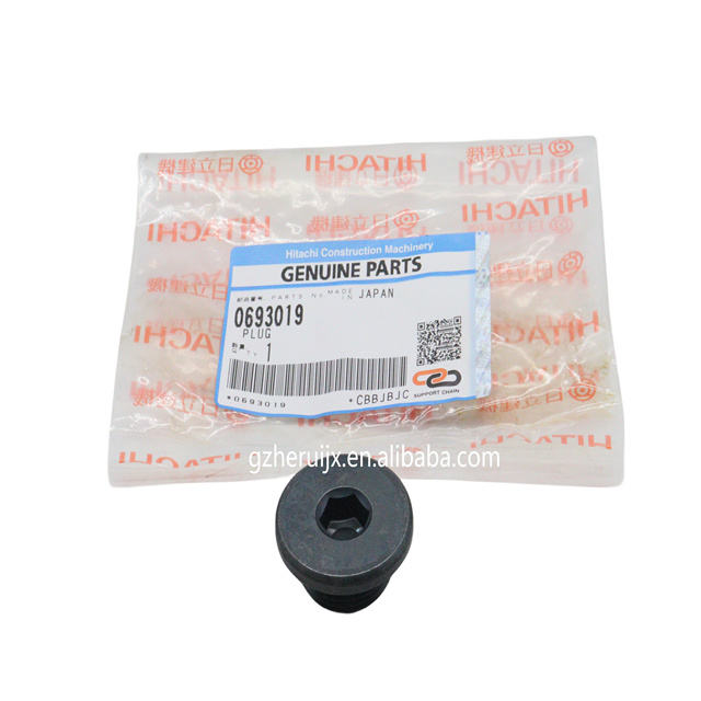 Original Excavator Parts Plug 0693019 for ZX110 ZX160