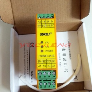 Relé de Seguridad SdKeli CSRMD-3A1B 24V DC 10A Electromecánico Forma A B Salida - Product Image 1