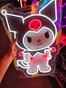 IPixel OEM y ODM UV Print Anime Neon Sign Eevee LED Neon Light Sign Acrílico Custom Logo Neon para la decoración <span class=keywords><strong>de</strong></span> la pared <span class=keywords><strong>de</strong></span> la habitación <span class=keywords><strong>de</strong></span> los niños - Product Image 5