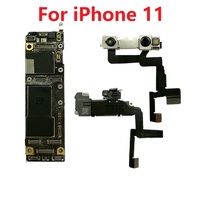 Original Entsperrtes Motherboard für iPhone 11 Pro Max, 11 Pro, 11 mit Face ID, 64GB, 128GB, 256GB, 512GB, Logikplatine, Hauptplatine