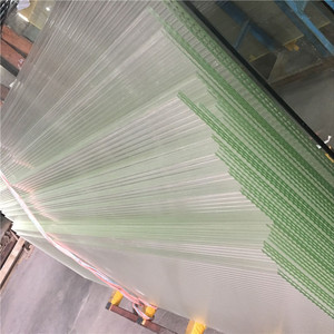 4mm 5mm trang trí rõ ràng cứng kết cấu sậy gân mô hình trang trí rãnh Tempered Xây dựng kính - Product Image 2