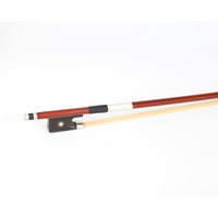 Professional 4/4 3/4 1/2 1/4 1/8 1/10 Handmade Brazil Wood Violin Bow with Real Horsehair