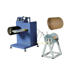 Semi automatic paper bag handles making machine rewinding wire rope, coil winding machine