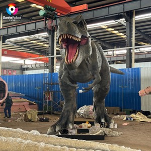 Dinosaure robot animatronique géant sur mesure, <span class=keywords><strong>T</strong></span>-<span class=keywords><strong>Rex</strong></span> grandeur nature 12M, pour parcs d'aventure pour enfants, musées, centres commerciaux, à vendre - Product Image 5