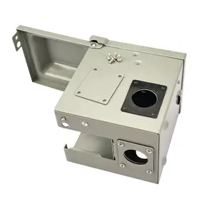 manufacturer high quality30 Amp Receptacle Installed power box flip lid 30A 125V NEMA 10-30R RV receptacle box