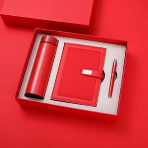 2025 Newest Best Business Sets Official <b>Pen</b> and Notebook Packaging Vip Company Stainless Steel Customer Corporate Gift Set - Product Image 4