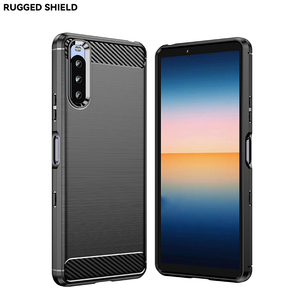 Coque de portable en TPU souple et résistant aux chocs, étui en Fiber de carbone pour <span class=keywords><strong>Sony</strong></span> Xperia 10 IV - Product Image 5