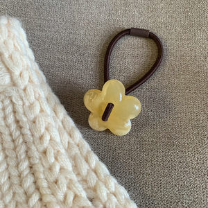 Coleteros Elásticos Personalizables de Acetato de Alta Elasticidad con Diseño de Oso para Mujer, Reutilizables, Estilo Europeo y Americano, con Lazo - Product Image 6