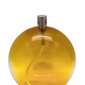 Ambra regalo di nozze di vetro lampada ad olio candelabro per decorare la lampada di notte - Product Image 1