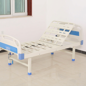 Letto Ospedaliero Manuale in Acciaio Laminato a Freddo Classe I, 1 Manovella, Multifunzione Regolabile per Assistenza Domiciliare, Pazienti Paralizzati, Anziani, Certificato CE - Product Image 3