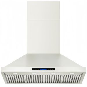 48 Inch 1800CFM Electric Commercial Range Hood Household Delayed Shut Remote Control 3-Speed Baffle Filter Stainless Steel Body - Product Image 1