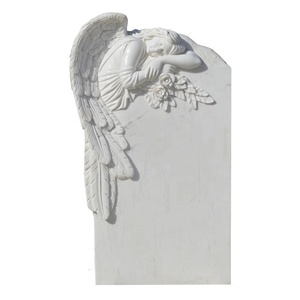 Sculpture funéraire en pierre de Père-Lachaise, statue de femme en marbre pour la décoration - Product Image 6