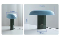 Lampe de bureau LED moderne en gros avec matériaux en fer et en pierre, commande tactile réglable pour l'étude, la chambre à coucher, la table de chevet, la décoration de la maison