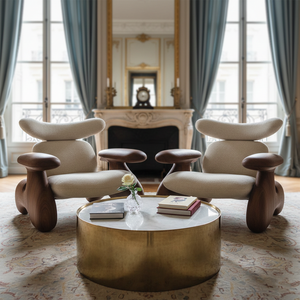 Poltrona Moderna <span class=keywords><strong>di</strong></span> <span class=keywords><strong>Design</strong></span> con Struttura in Legno Massello e Imbottitura Morbida <span class=keywords><strong>per</strong></span> Reception <span class=keywords><strong>di</strong></span> Hotel e Arredamento <span class=keywords><strong>Soggiorno</strong></span> - Product Image 5