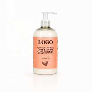 Wholesale Coconut Hibiscus Curl and Shine Conditioner Sulfate Free for Thick Curly and Textured Hair 384ml - Product Image 1