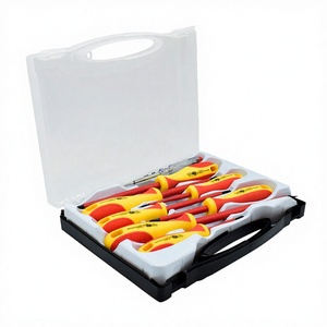 8PCS Hand OEM Chrome Vanadium Steel 1000V Safety VDE Insulated <b>Screwdriver</b> <b>Set</b> Factory 50028 Combination Tool <b>Set</b> 50028 - Product Image 1