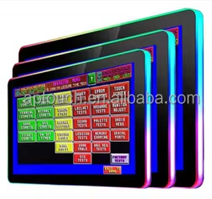 Moniteur LED tactile doré de 22 pouces POG T340 pour jeu de <span class=keywords><strong>bingo</strong></span> de style américain, jeu d'amusement anglais sans fil - Product Image 4