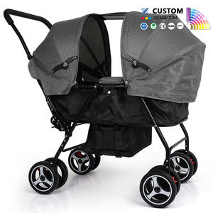 Coches Para Bebes. Nuevo diseño de cochecito de bebé al por mayor popular barato ligero plegable viaje carrito de bebé doble cochecito de bebé - Product Image 1