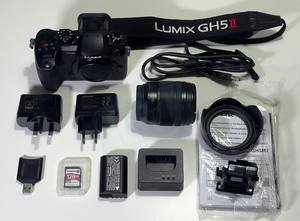 Appareil photo numérique reflex numérique HFT Professional Lumix <span class=keywords><strong>GH5</strong></span> II + objectif 12-60 mm F3.5-5.6, sans miroir, format 4/3, vidéo 4K UHD HD Full HD - Product Image 2