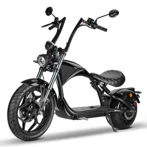 New Design Amoto Motorcycle 70kmh 60v30Ah electric chopper motorcycle Citycoco Scooter Electric
