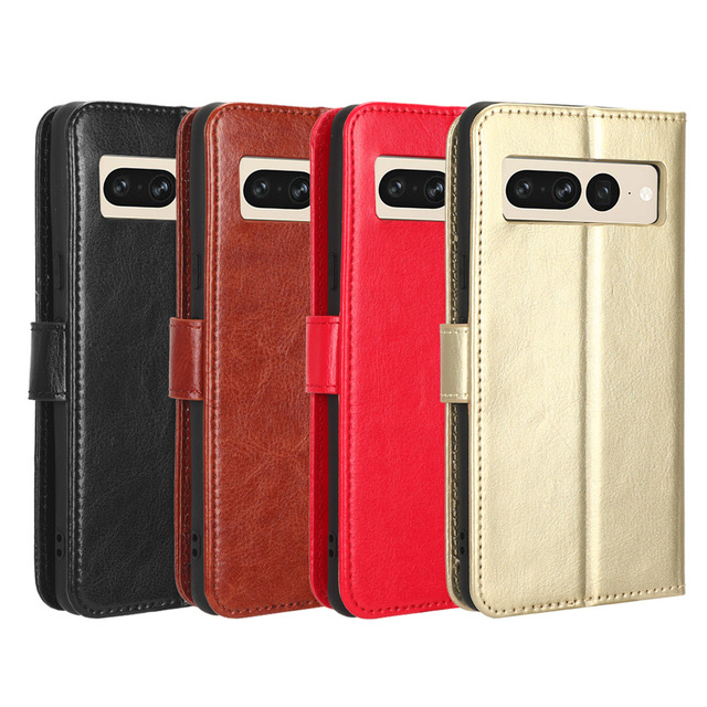 For Google Pixel 7 Wallet Case with Card Holder, PU Leather Magnetic Stand Folio Flip Cover Phone Case for Google Pixel 7 Pro