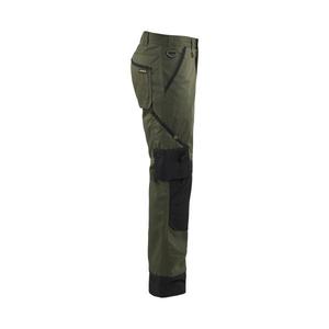 BLAKLADER - 145418354699C60 Pantalon de jardin Vert armée/Noir-PANTALON DE TRAVAIL EAN 7330509278567 PANTALON DE TRAVAIL CARGO - Product Image 5