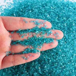 Irregular Sparkling Multi-colored Broken Glass Stones for DIY, Epoxy Resin Mold Filler, Nail Art Decoration, 2-4mm, 20g per Bag - Product Image 6