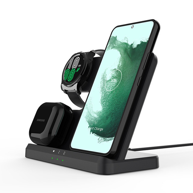 Wholesale 3 in 1 Wireless Charging Station for Buds Wireless Charger for Samsung S23