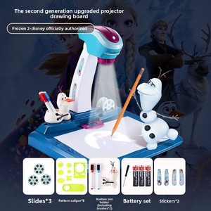 Nuevo Juguete Educativo para Niños, Pizarra de Dibujo con Proyector de Imágenes, Luz, Música y Mesa de Pintura - Product Image 5