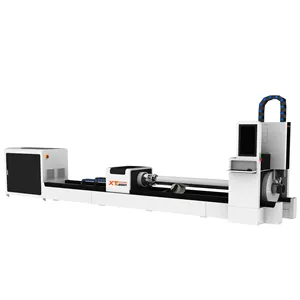 1kw 1.5kw 2kw 3kw tube and pipe laser cutting machine with IPG Raycus laser source