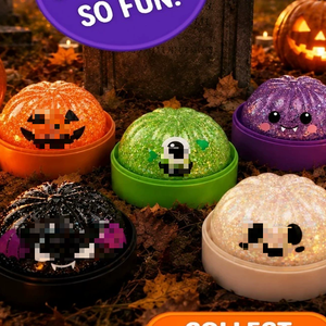 Caja de Regalo de Juguetes Antiestrés de Halloween: Caramelos de Malta con Forma de Fantasma para Apretar - Product Image 3