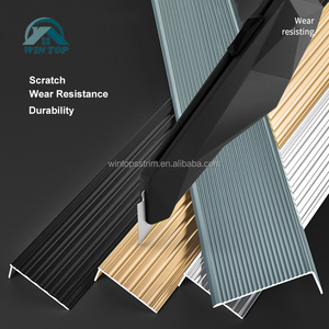 Win Top <span class=keywords><strong>Escalier</strong></span> Nez Argent Aluminium Antidérapant <span class=keywords><strong>Escalier</strong></span> Nez Bord Garniture <span class=keywords><strong>Vinyle</strong></span> Couverture Étape Bord Protection <span class=keywords><strong>Escalier</strong></span> Marche Sécurité - Product Image 2