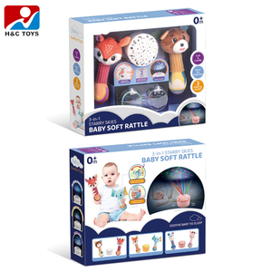 Caja de Regalo con Juguete de Peluche de Animal de Dibujos Animados con Caja de Música de Proyección de Luz Estelar Relajante - Product Image 6