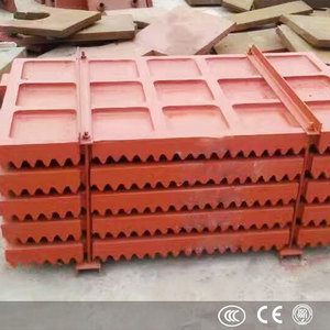 High Manganese Quality Assured Plate C105 C110 Jaw Crusher Wear Parts - Product Image 1