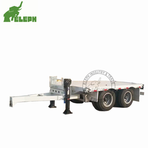Plateau de remorquage à suspension mécanique, 2 axes, barre de traction, conteneur plat, camion à remorque complète, livraison gratuite - Product Image 4