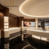 Présentoir à lunettes personnalisé pour magasin d'optique – Vitrines en verre haute brillance pour présentation de lunettes – Conception de vitrine