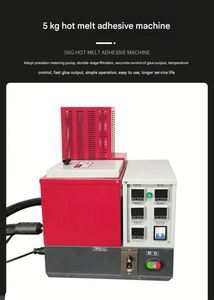 Máquina Dispensadora de Adhesivo Termofusible Totalmente Automática de Gran Capacidad, Bomba de Pulverización de Pegamento Semimanual para Recubrimiento de Papel y Madera - Product Image 3