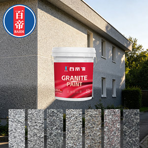 Pittura Effetto Pietra Artistica, Non Tossica, Facile <span class=keywords><strong>da</strong></span> Applicare, per Esterni, in Acrilico Puro, Effetto Granito Naturale - Product Image 4