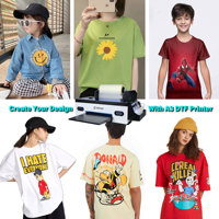 Imprimante pour t-shirts Machine à imprimer les t-shirts L18050 Imprimante DTF 30cm 40cm Entrepôt américain Meilleure imprimante DTF avec four bon marché