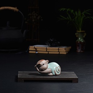 MSH Fettine Aperte Artigianali in Ceramica Ge con i Dodici Segni Zodiacali, Oggetto Decorativo per Sala <span class=keywords><strong>da</strong></span> Tè e Tavolo <span class=keywords><strong>da</strong></span> Tè - Product Image 3